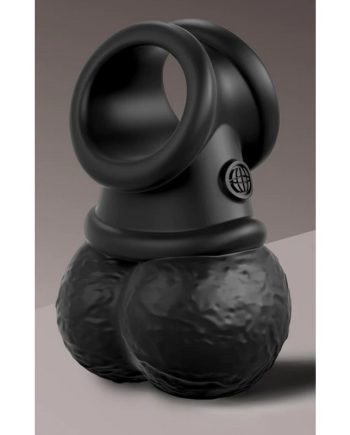 King Cock Crown Jewels Vibrating Balls and Cock Ring
